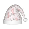 thumbnail image 1 of Balery Cute Piggy Ballerina Pattern Santa Hat Christmas Hat Funny Christmas Hat Christmas Knitted Beanie Hat For Kids, 1 of 6