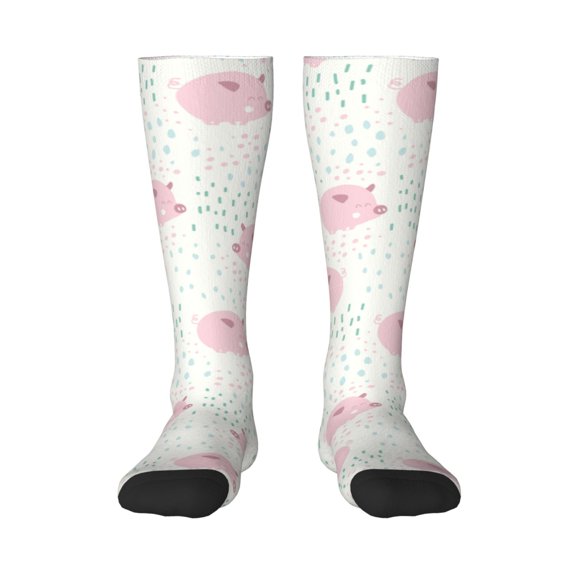 Balery Cute Pigs Fun Novelty Socks Men'S Women'S Crew Socks Funny Crazy Novelty Socks Quirky And Cool Socks