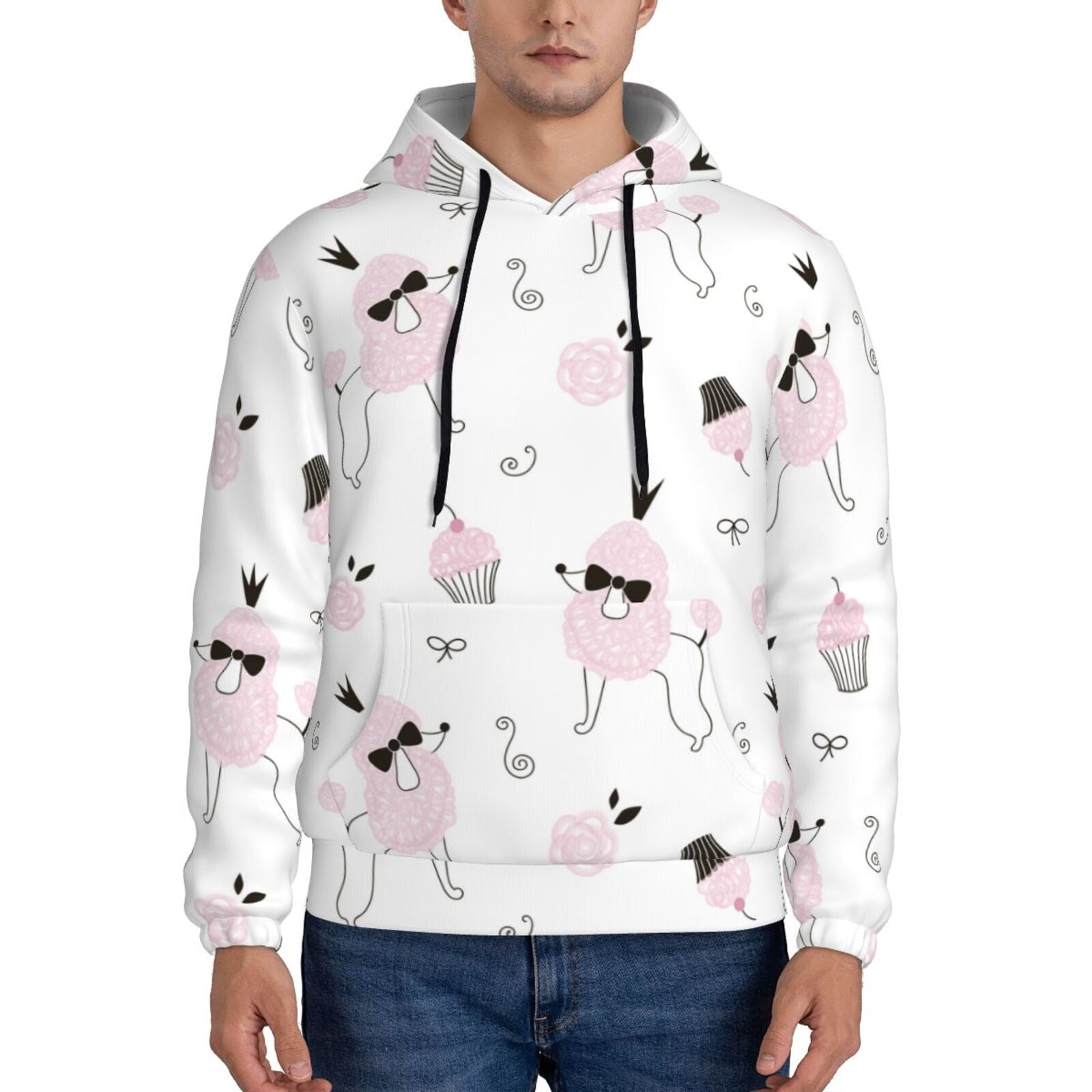 Poodle Vacuum Blueprint Hoodie