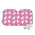thumbnail image 1 of Balery Cute Poodle Dog Print Car Windshield Sun Shade,Windshield Sunshade for Car Pickup Truck SUV Accessories-Small, 1 of 7