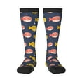 thumbnail image 1 of Balery Cute Puffer Fish Fun Novelty Socks Men'S Women'S Crew Socks Funny Crazy Novelty Socks Quirky And Cool Socks, 1 of 9