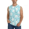 thumbnail image 1 of Balery Cute Rabbit Men's Sleeveless Muscle Shirts Workout Tank Top, Moisture Wicking, Odor Protection-XX-Large, 1 of 8