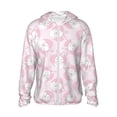 thumbnail image 1 of Balery Cute Rabbit Men's Women's UPF 50+ Sun Protection Lightweight Hoodie Performance Long Sleeve Shirt for Fishing Running-XX-Large, 1 of 9