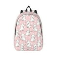thumbnail image 1 of Balery Cute Rabbit Vintage Canvas Backpack for Men and Women - Large Capacity, Durable Travel Laptop Bag for School, Work, Hiking, and Outdoor Activities, 1 of 7