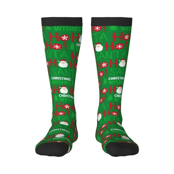 Balery Cute Santa Fun Novelty Socks Men'S Women'S Crew Socks Funny Crazy Novelty Socks Quirky And Cool Socks