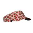 thumbnail image 1 of Balery Cute Strawberry Sport Wear Athletic Visor Sun Sports Visor Hat Visor Adjustable Cap for Women and Men (One Size), 1 of 7