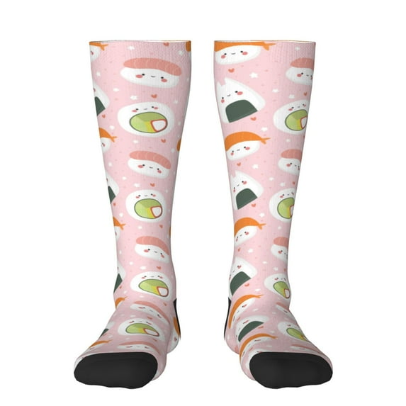 Balery Cute Sushi Fun Novelty Socks Men'S Women'S Crew Socks Funny Crazy Novelty Socks Quirky And Cool Socks