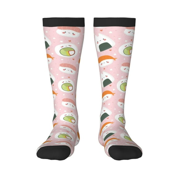 Balery Cute Sushi Fun Novelty Socks Men'S Women'S Crew Socks Funny Crazy Novelty Socks Quirky And Cool Socks
