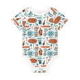 thumbnail image 1 of Balery Cute Tableware Pattern Baby Climbing Clothes Infant Bodysuit Cute Infant Bodysuit Baby Romper-9M, 1 of 7