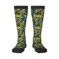 thumbnail image 1 of Balery Cute Tribal Leopards Printed Novelty Socks Men's Women's Crew Socks Sports Socks Knee High Socks Cotton Socks Quirky and Cool Socks, 1 of 9