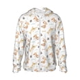 thumbnail image 1 of Balery Dachshund Dog Puppy Men's Women's UPF 50+ Sun Protection Lightweight Hoodie Performance Long Sleeve Shirt for Fishing Running-, 1 of 9