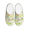 thumbnail image 1 of Balery Dachshund Dog Puppy Pattern Women's Fuzzy Memory Foam Slippers Fluffy Winter House Shoes Indoor and Outdoor-46/47, 1 of 7