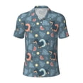thumbnail image 1 of Balery Dachshund Dog Puppy Printed Men’s Short Sleeve Polo Shirt, Midweight Men's Shirt,Golf Polo shirts -Large, 1 of 9