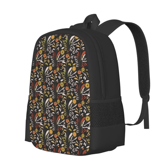 Balery Daisies Flowers Backpack for Men and Women - Durable 600D Oxford Cloth -Large Capacity, Water-Resistant School, Travel, and Hiking Bag