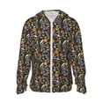 thumbnail image 1 of Balery Daisies Flowers Men's Women's UPF 50+ Sun Protection Lightweight Hoodie Performance Long Sleeve Shirt for Fishing Running-Large, 1 of 7