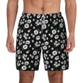 thumbnail image 1 of Balery Daisies Flowers Mens Swim Trunks Swim Shorts for Men Quick Dry Inseam Beach Shorts with Compression Liner Pocket-Medium, 1 of 9