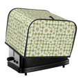 thumbnail image 1 of Balery Daisies Flowers Pattern Oven Cover Kitchen Bread Machine Protector, 4 Slice Toaster Cover for Home, Anti Dust Fingerprint Coaster Cover, 1 of 7