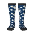 thumbnail image 1 of Balery Daisies Flowers Printed Novelty Socks Men's Women's Crew Socks Sports Socks Knee High Socks Cotton Socks Quirky and Cool Socks, 1 of 9