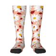 thumbnail image 1 of Balery Daisy And Ladybug Fun Novelty Socks Men'S Women'S Crew Socks Funny Crazy Novelty Socks Quirky And Cool Socks, 1 of 9