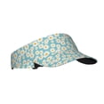 thumbnail image 1 of Balery Daisy Floral A Sport Wear Athletic Visor Sun Sports Visor Hat Visor Adjustable Cap for Women and Men (One Size), 1 of 7
