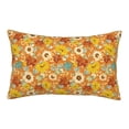 thumbnail image 1 of Balery Daisy maple fall Bedding Queen Pillow Cases - Envelope Closure - Soft Brushed Microfiber Fabric - Shrinkage and Fade Resistant Pillow Cases-16"x24", 1 of 6