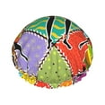 thumbnail image 1 of Balery Dancing African Womans Shower Caps, Double Layer Waterproof Shower Cap, Double Layers Reusable Shower Cap With Soft Comfortable For Long Thick Hair Soft Bath Shower Hair Caps, 1 of 9