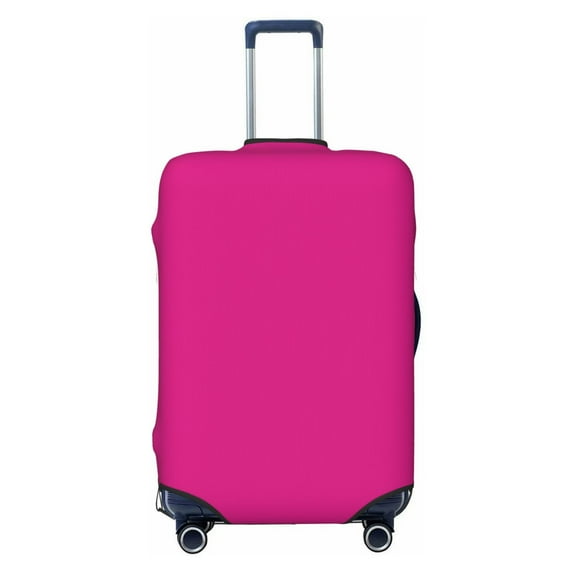 Balery Darkmagenta Luggage Cover Protector, Scratch And Dirt Resistant, Fits 18-32 Inch Luggage - Medium