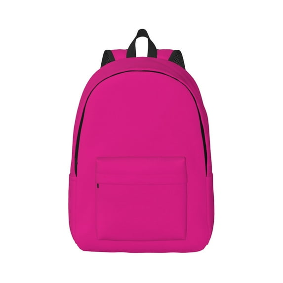 Balery Darkmagenta Vintage Canvas Backpack for Men and Women - Large Capacity, Durable Travel Laptop Bag for School, Work, Hiking, and Outdoor Activities