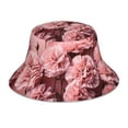 thumbnail image 1 of Balery Delicate Pink Carnations Sun Hats for Men Women Bucket Hat UPF 50+ Buckey Hat Boonie Hat Foldable UV Protection Hiking Beach Fishing Summer, 1 of 9