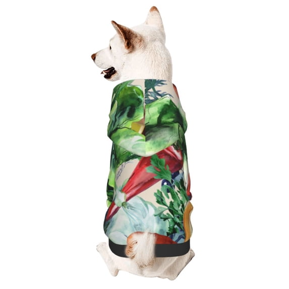 Balery Design Name Dog Hoodie Pets Wear Hoodies For Small Dogs Pet Clothes Costumes, Pets Wear Hoodie Sweatshirt Outfit For Dogs Cats Cosplay Party-Size Name