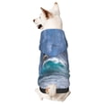 thumbnail image 1 of Balery Design Name Dog Hoodie Pets Wear Hoodies For Small Dogs Pet Clothes Costumes, Pets Wear Hoodie Sweatshirt Outfit For Dogs Cats Cosplay Party-Size Name, 1 of 8