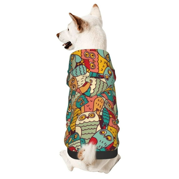 Balery Design Name Dog Hoodie Pets Wear Hoodies For Small Dogs Pet Clothes Costumes, Pets Wear Hoodie Sweatshirt Outfit For Dogs Cats Cosplay Party-Size Name