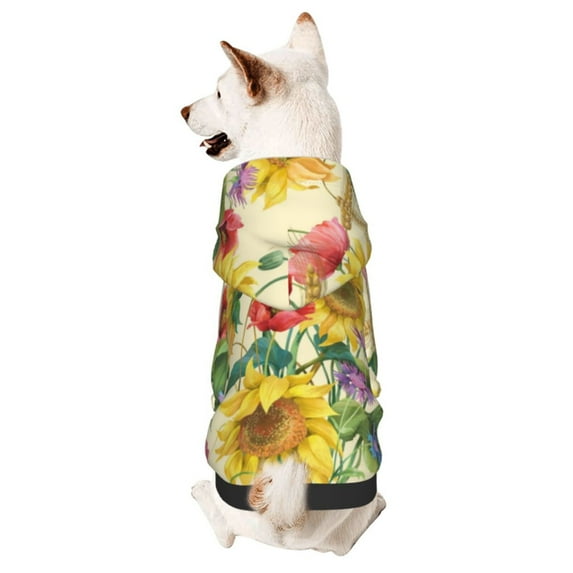 Balery Design Name Dog Hoodie Pets Wear Hoodies For Small Dogs Pet Clothes Costumes, Pets Wear Hoodie Sweatshirt Outfit For Dogs Cats Cosplay Party-Size Name