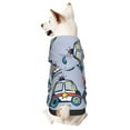 thumbnail image 1 of Balery Design Name Dog Hoodie Pets Wear Hoodies For Small Dogs Pet Clothes Costumes, Pets Wear Hoodie Sweatshirt Outfit For Dogs Cats Cosplay Party-Size Name, 1 of 8
