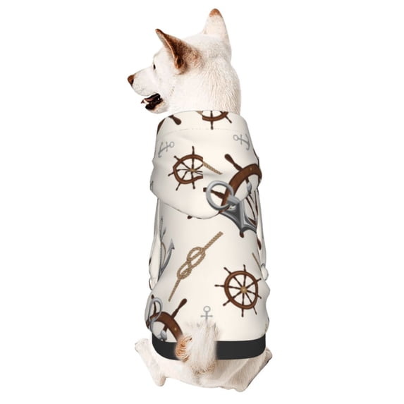 Balery Design Name Dog Hoodie Pets Wear Hoodies For Small Dogs Pet Clothes Costumes, Pets Wear Hoodie Sweatshirt Outfit For Dogs Cats Cosplay Party-Size Name