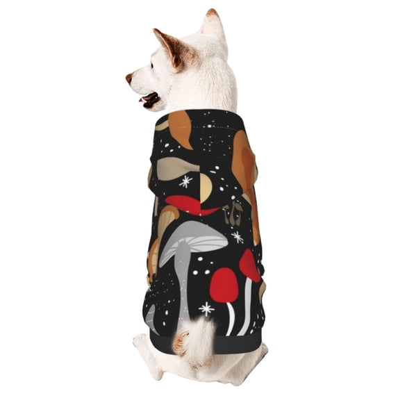 Balery Design Name Dog Hoodie Pets Wear Hoodies For Small Dogs Pet Clothes Costumes, Pets Wear Hoodie Sweatshirt Outfit For Dogs Cats Cosplay Party-Size Name