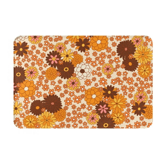 Balery Design Name Doormats - Non-Slip Front Door Mat Spring Doormat For Front Door Decor, Home, And Office, Welcome Mats With Floral Print 16x24 Inch