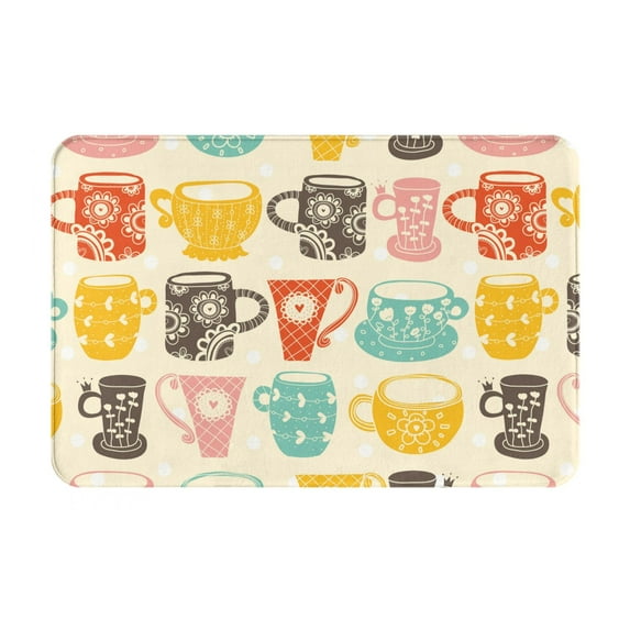 Balery Design Name Doormats - Non-Slip Front Door Mat Spring Doormat For Front Door Decor, Home, And Office, Welcome Mats With Floral Print 16x24 Inch