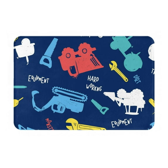 Balery Design Name Doormats - Non-Slip Front Door Mat Spring Doormat For Front Door Decor, Home, And Office, Welcome Mats With Floral Print 16x24 Inch