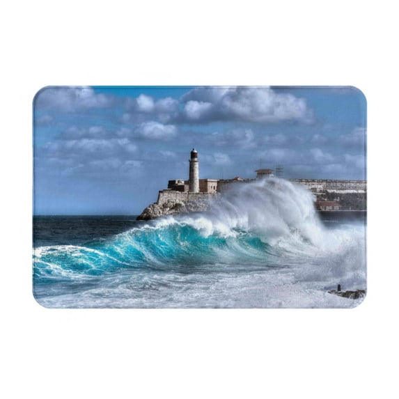 Balery Design Name Doormats - Non-Slip Front Door Mat Spring Doormat For Front Door Decor, Home, And Office, Welcome Mats With Floral Print 16x24 Inch