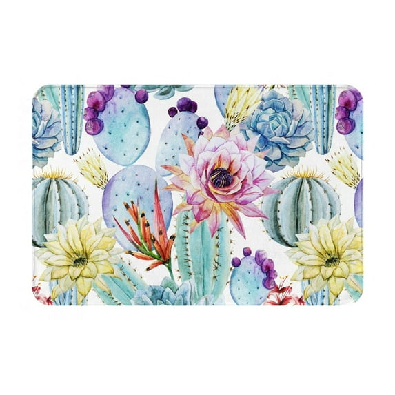 Balery Design Name Doormats - Non-Slip Front Door Mat Spring Doormat For Front Door Decor, Home, And Office, Welcome Mats With Floral Print 16x24 Inch