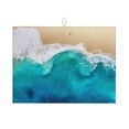thumbnail image 1 of Balery Design Name Drying Mat For Kitchen Counter, 18x24 Inch Summer Ultra Absorbent Home Dish Drainer Mats Plate Holder, 1 of 9