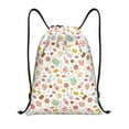 thumbnail image 1 of Balery Dessert Pattern Drawstring Backpack Bag Sport Gym Sackpack Cinch Bags Pattern Drawstring Backpack Bag Sport Gym Sackpack Cinch Bags -Small, 1 of 6