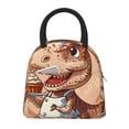 thumbnail image 1 of Balery Dinosaur Baking Delight Pattern Lunch Bag Women, Lunch Box, Lunch Bag, Small Leakproof Lunch Tote Large Capacity Reusable Insulated Cooler Lunch Container-One Size, 1 of 6