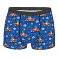 thumbnail image 1 of Balery Dinosaur Driving Men's Boxer Briefs, Soft and Breathable Cotton Underwear with nylon Waistband-XX-Large, 1 of 9