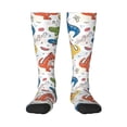 thumbnail image 1 of Balery Dinosaur Fun Novelty Socks Men'S Women'S Crew Socks Funny Crazy Novelty Socks Quirky And Cool Socks, 1 of 9