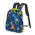 thumbnail image 1 of Balery Dinosaur In Space Lightweight Backpack for Men and Women - Durable and Water-Resistant, Ideal for School, Work, Travel, and Everyday Use, 1 of 9