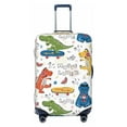 thumbnail image 1 of Balery Dinosaur Luggage Cover Protector, Scratch And Dirt Resistant, Fits 18-32 Inch Luggage - X-Large, 1 of 9