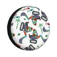 thumbnail image 1 of Balery Dinosaur On Excavator2tire Cover Waterproof Dust-Proof, Universal Spare Wheel Tire Cover For Trailer, Rv, Suv Truck And Vehicle Camper Accessories-15 Inch, 1 of 9