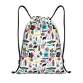 thumbnail image 1 of Balery Dinosaur Pattern Drawstring Backpack Bag Sport Gym Sackpack Cinch Bags Pattern Drawstring Backpack Bag Sport Gym Sackpack Cinch Bags -Small, 1 of 6